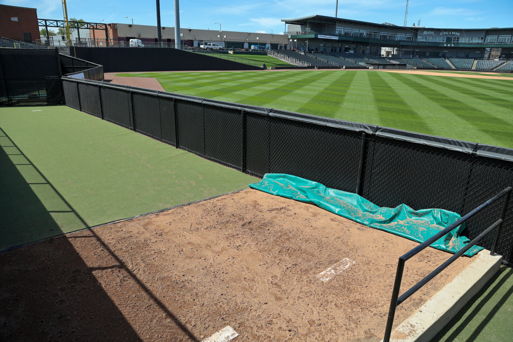 RailCats, bullpens